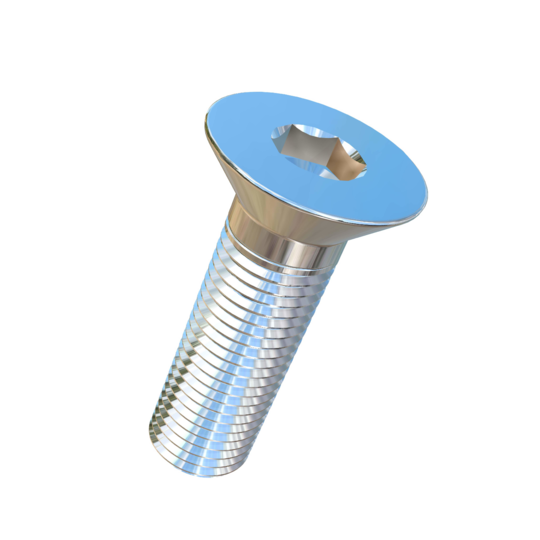 Titanium 1-1/4-7 X 4-1/4 inch UNC Flat Head Socket Drive Allied Titanium Cap Screw